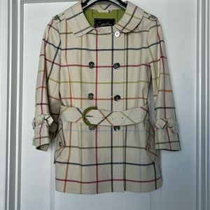 Coach Trench Coat Raincoat - Size 2.